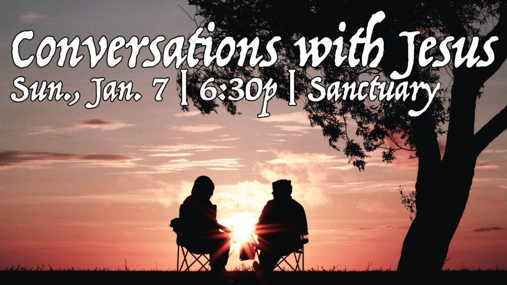 Conversations with Jesus 3 Banner