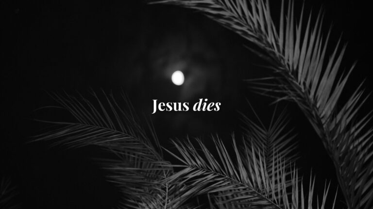 Jesus Dies
