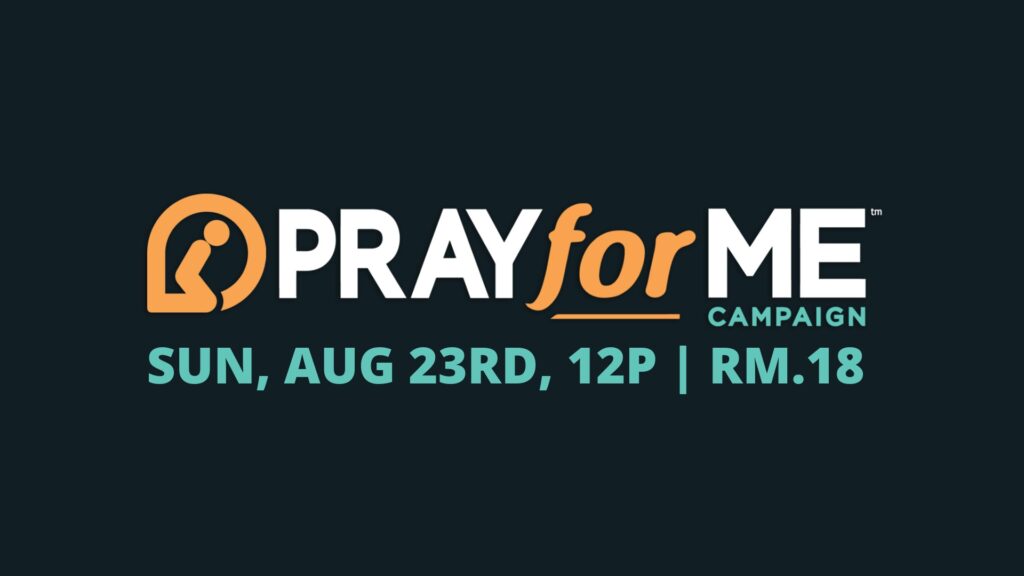 2026-08-23 Pray for Me BANNER